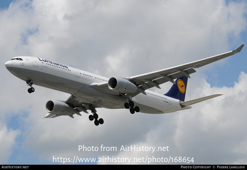 Aircraft Photo of D-AIKI | Airbus A330-343 | Lufthansa | AirHistory.net #168654