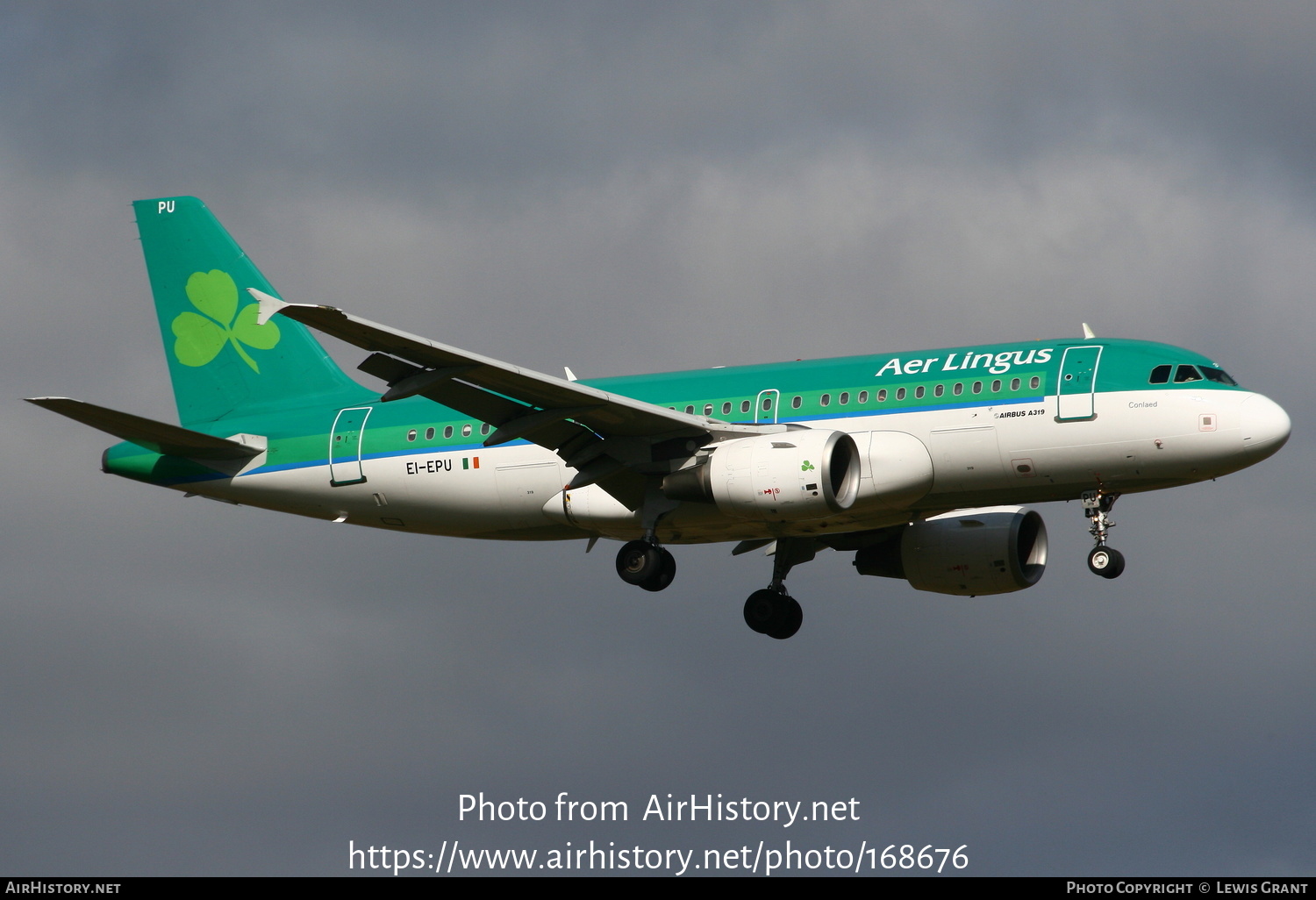 Aircraft Photo of EI-EPU | Airbus A319-111 | Aer Lingus | AirHistory.net #168676