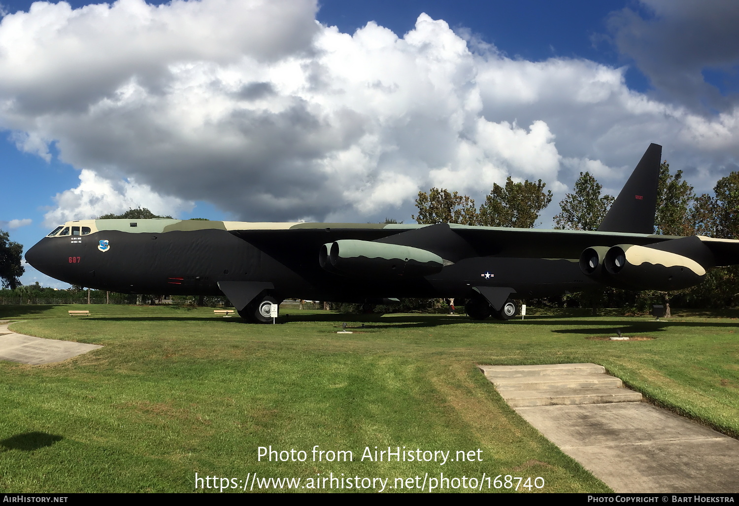 Aircraft Photo of 56-687 / 60687 | Boeing B-52D Stratofortress