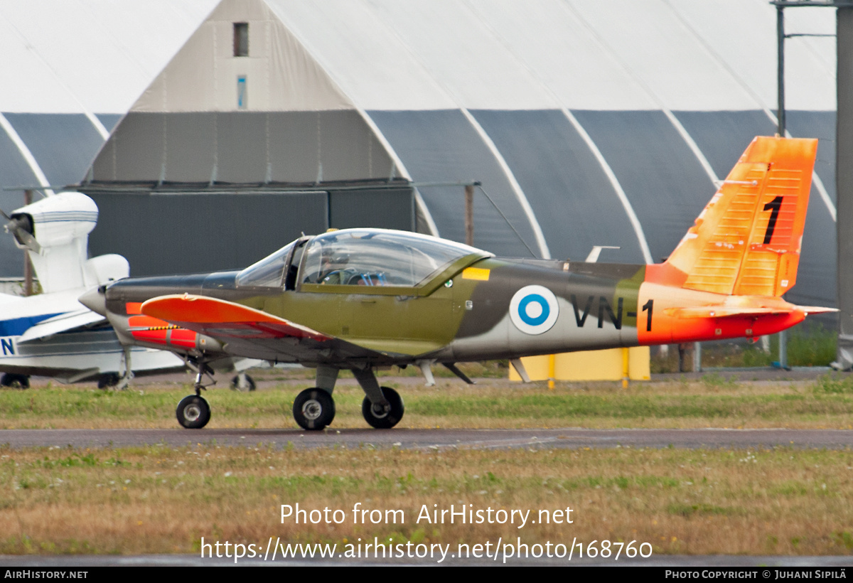 Aircraft Photo of VN-1 | Valmet L-70 Vinka | Finland - Air Force | AirHistory.net #168760