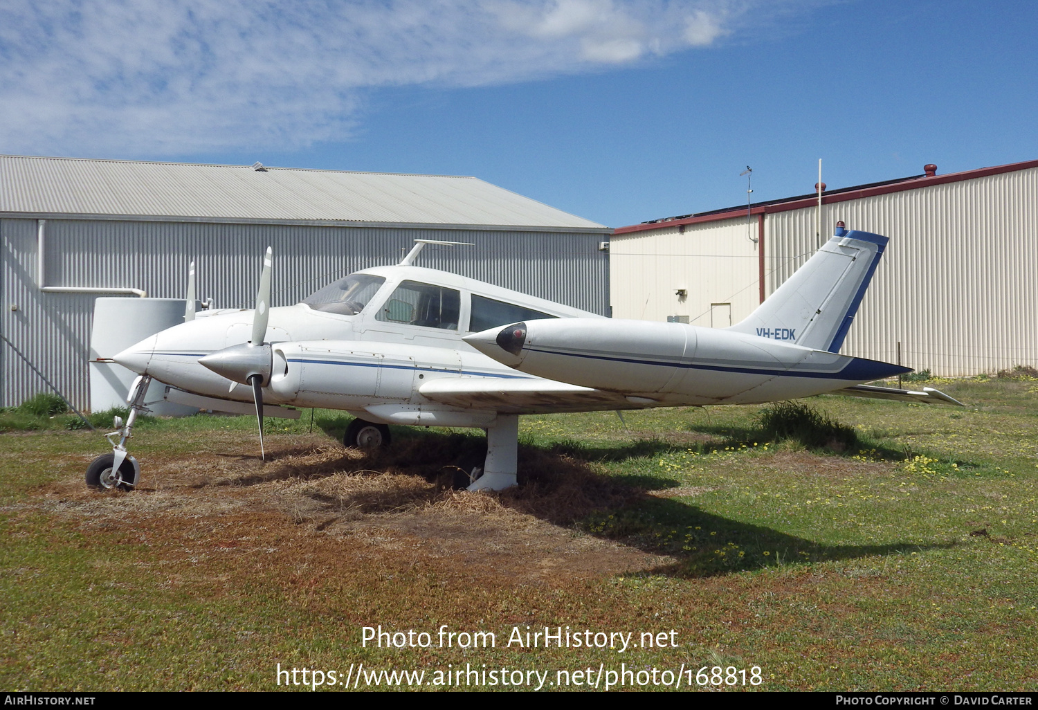 Aircraft Photo of VH-EDK | Cessna 310L | AirHistory.net #168818