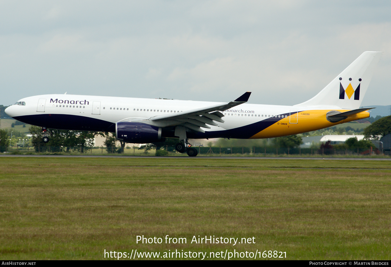 Aircraft Photo of G-SMAN | Airbus A330-243 | Monarch Airlines | AirHistory.net #168821