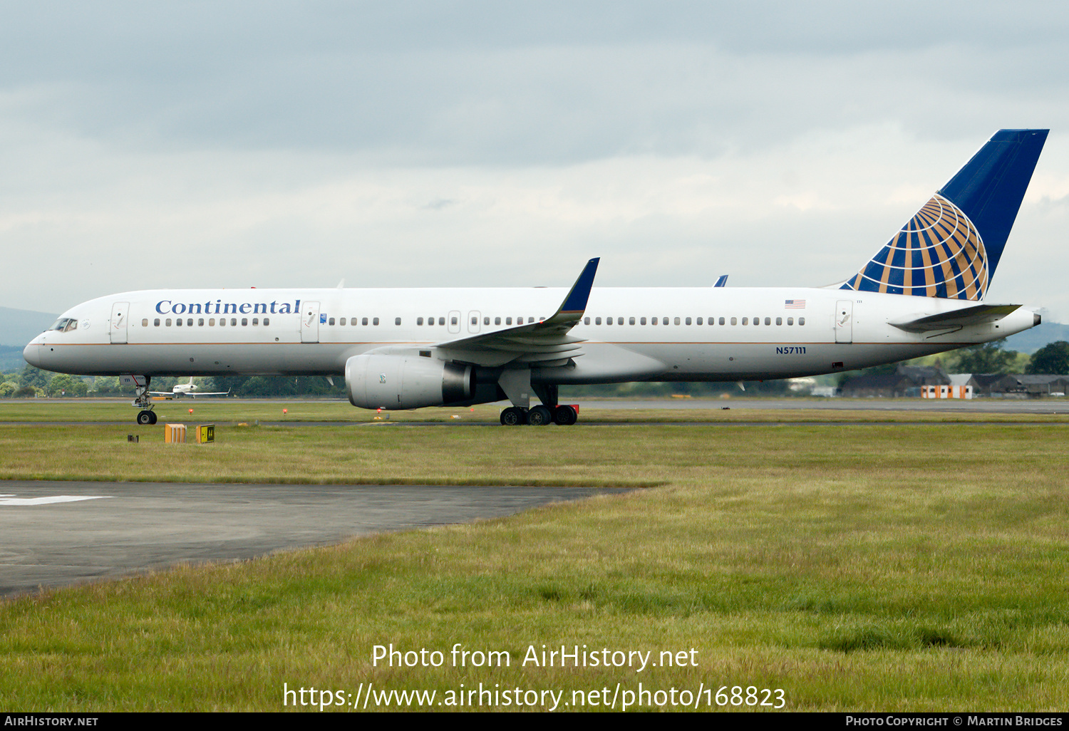 Aircraft Photo of N57111 | Boeing 757-224 | Continental Airlines | AirHistory.net #168823