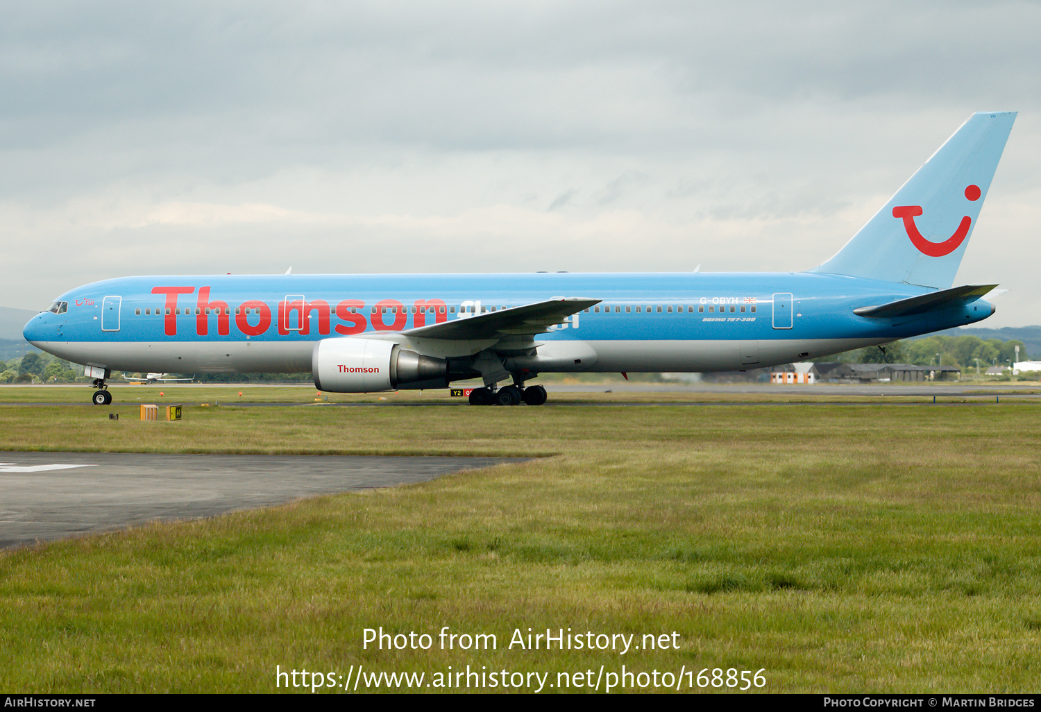 Aircraft Photo of G-OBYH | Boeing 767-304/ER | Thomsonfly | AirHistory.net #168856