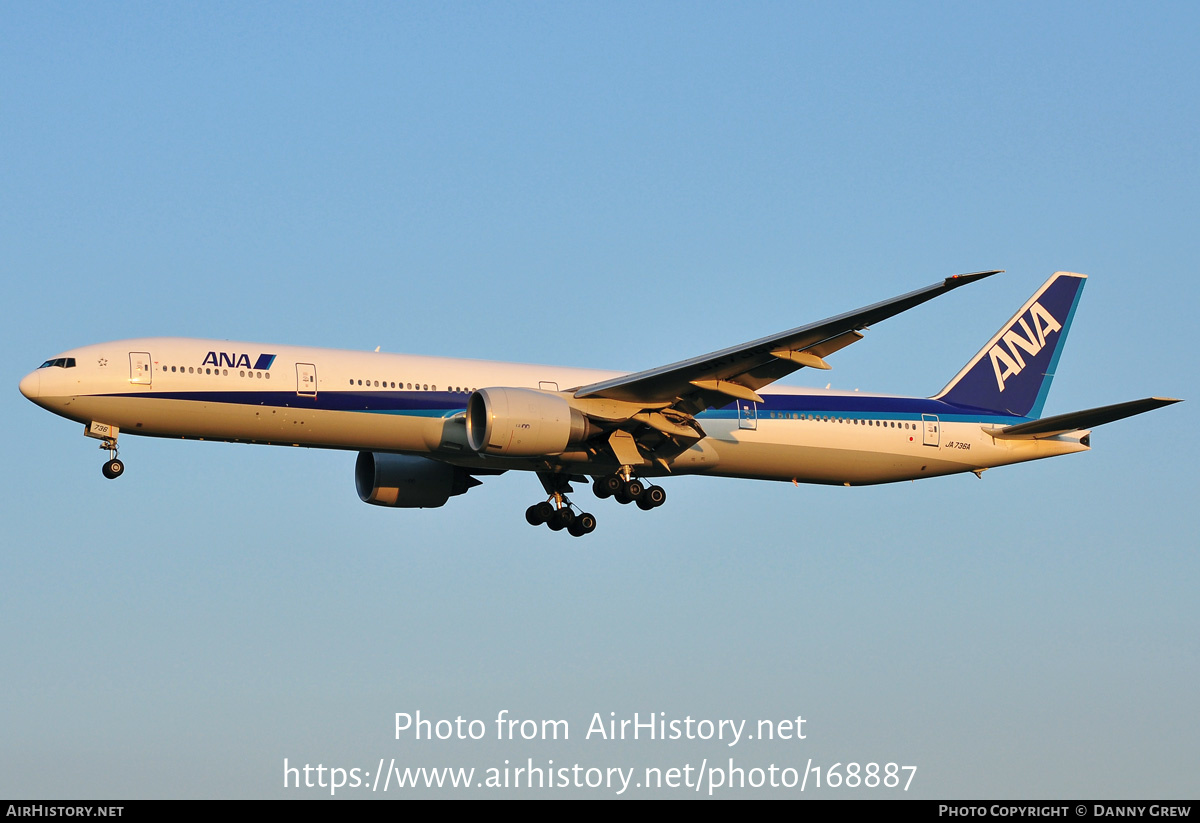 Aircraft Photo of JA736A | Boeing 777-381/ER | All Nippon Airways - ANA | AirHistory.net #168887