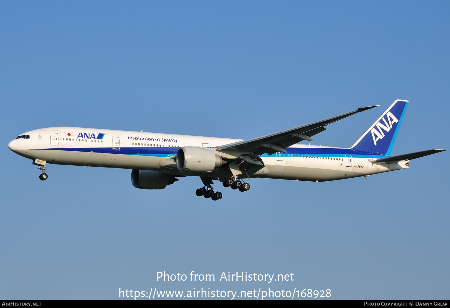 Aircraft Photo of JA784A | Boeing 777-381/ER | All Nippon Airways - ANA | AirHistory.net #168928