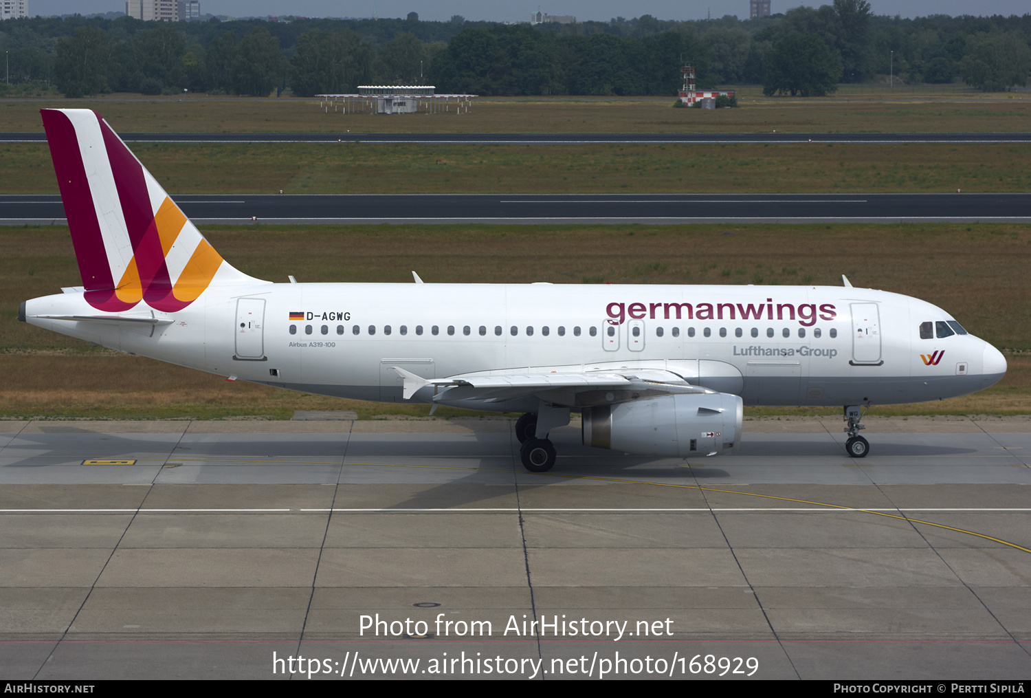 Aircraft Photo of D-AGWG | Airbus A319-132 | Germanwings | AirHistory.net #168929