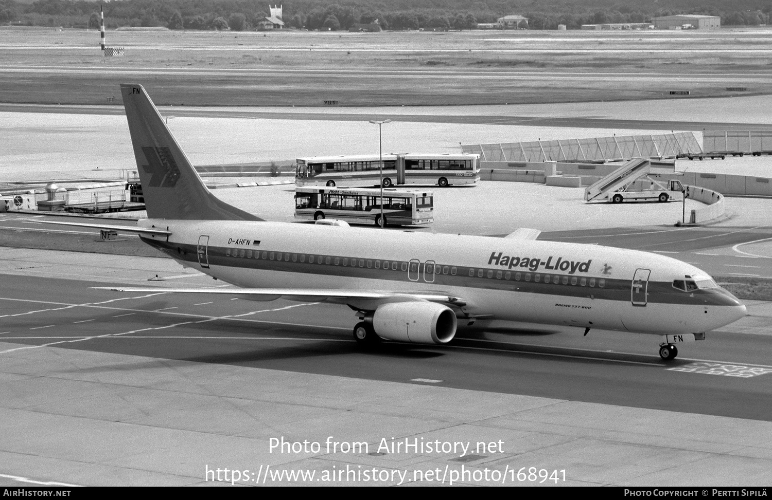 Aircraft Photo of D-AHFN | Boeing 737-8K5 | Hapag-Lloyd | AirHistory.net #168941