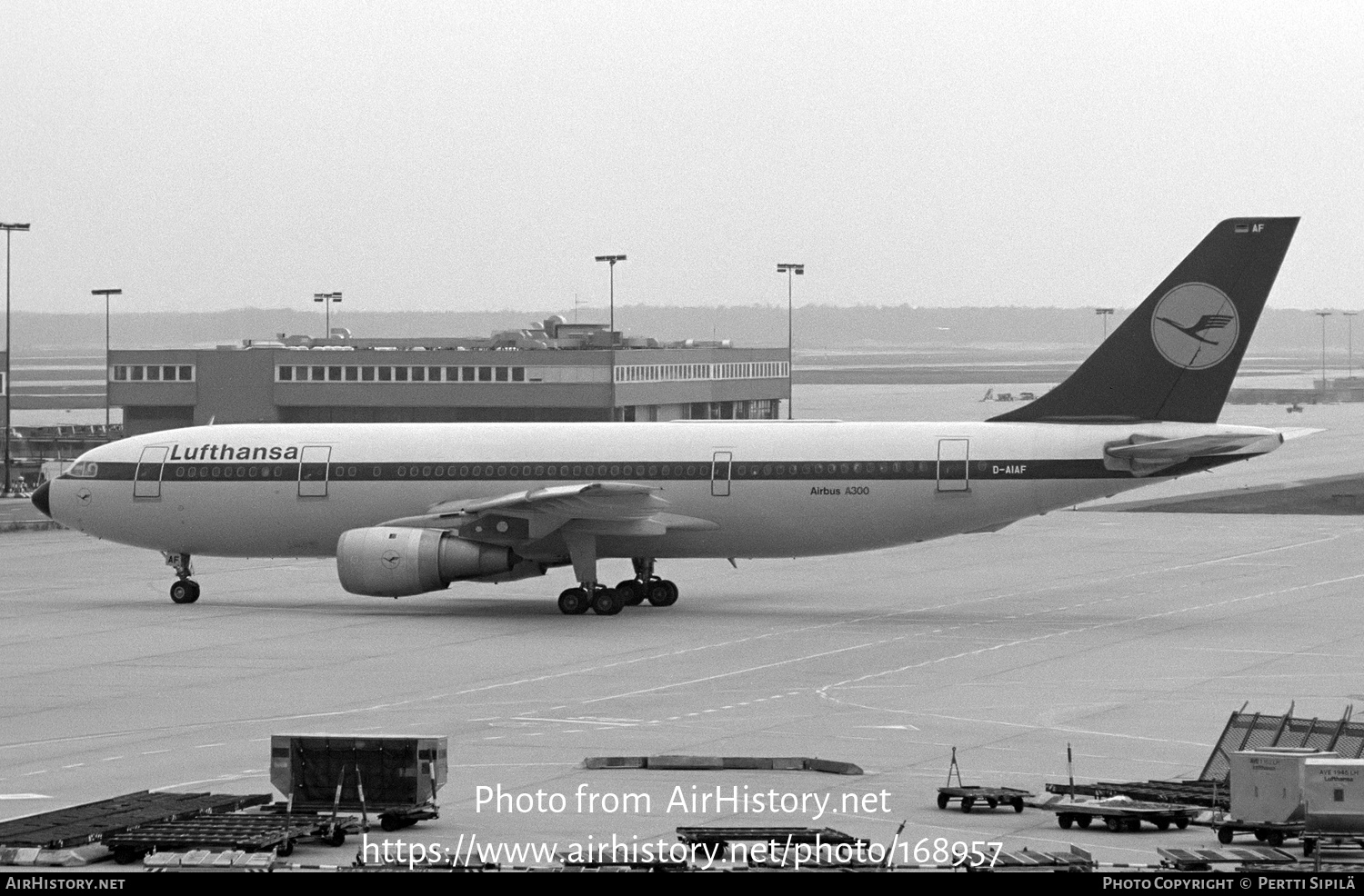 Aircraft Photo of D-AIAF | Airbus A300B2-1C | Lufthansa | AirHistory.net #168957