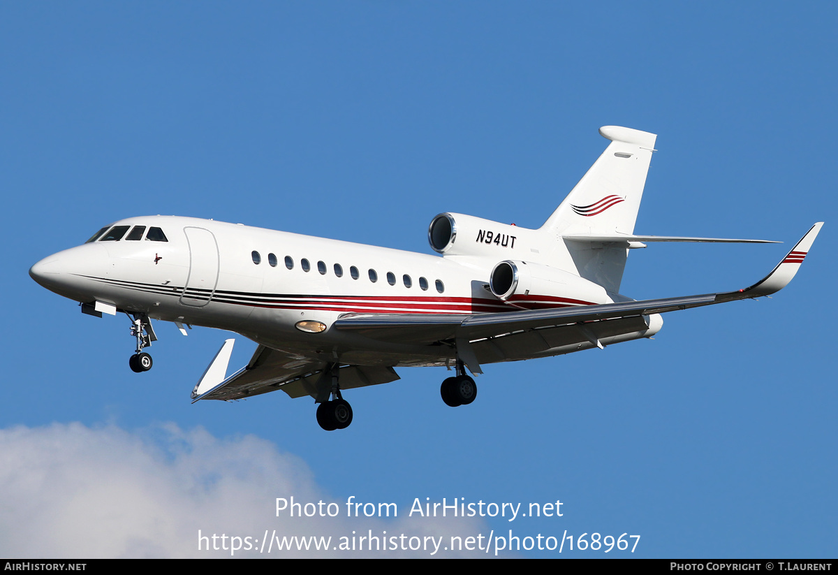 Aircraft Photo of N94UT | Dassault Falcon 900EX | AirHistory.net #168967