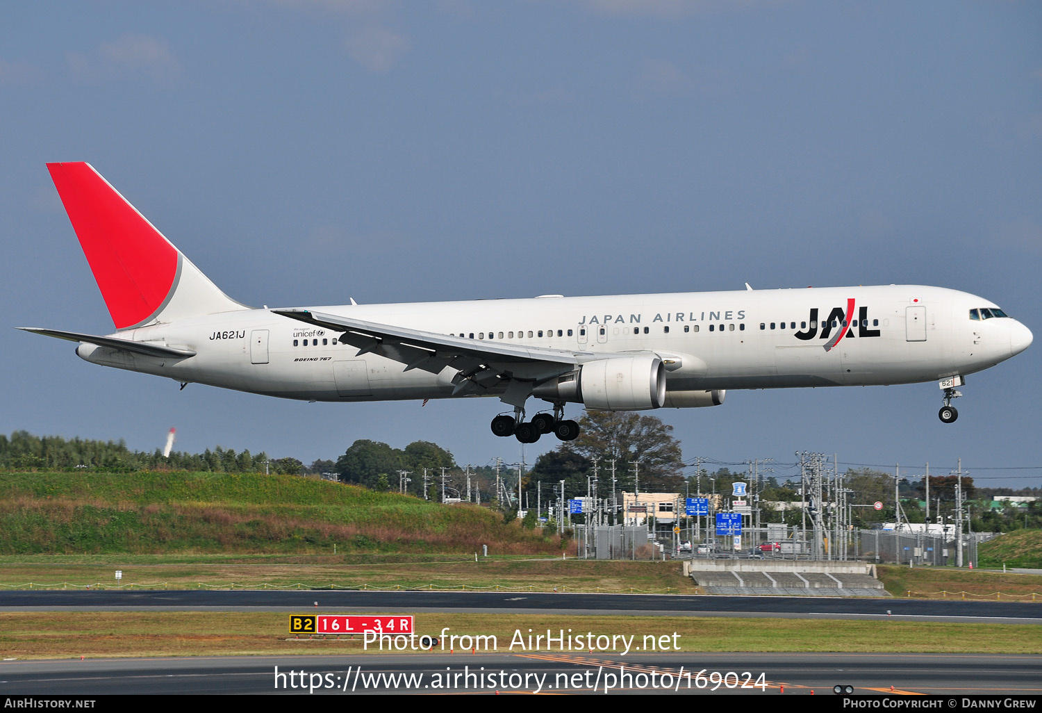 Aircraft Photo of JA621J | Boeing 767-346/ER | Japan Airlines - JAL | AirHistory.net #169024