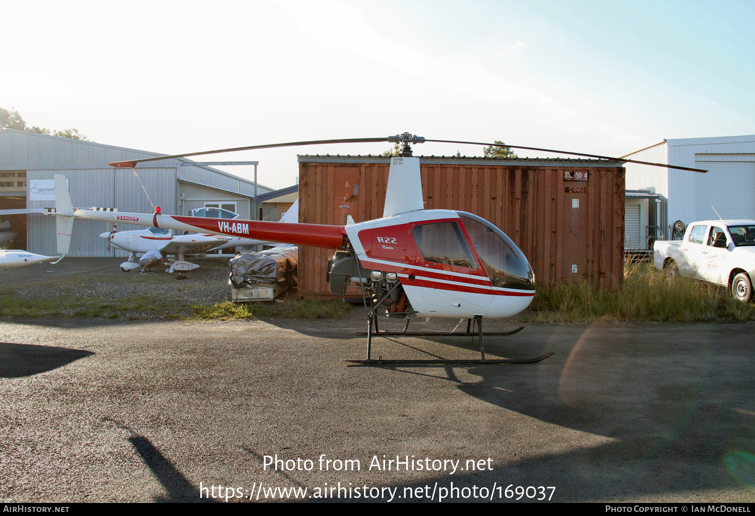 Aircraft Photo of VH-ABM | Robinson R-22 Beta | AirHistory.net #169037