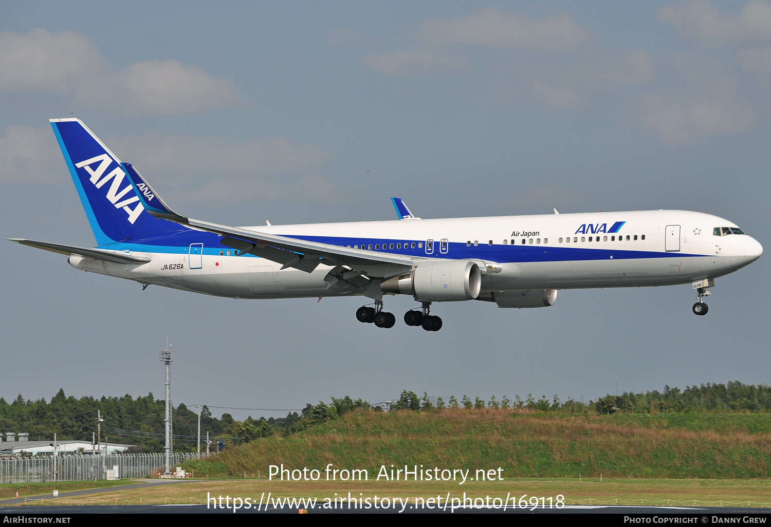 Aircraft Photo of JA626A | Boeing 767-381/ER | All Nippon Airways - ANA | AirHistory.net #169118