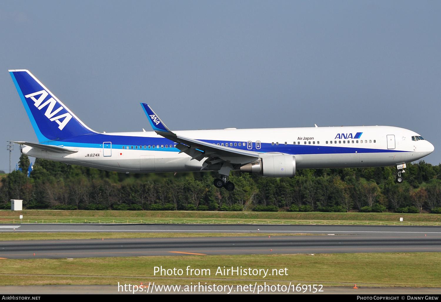 Aircraft Photo of JA624A | Boeing 767-381/ER | All Nippon Airways - ANA | AirHistory.net #169152