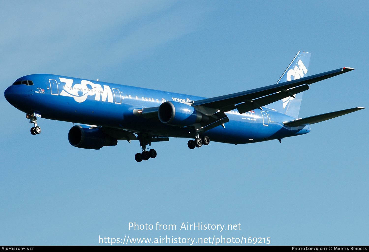 Aircraft Photo of C-GZUM | Boeing 767-328/ER | Zoom Airlines | AirHistory.net #169215