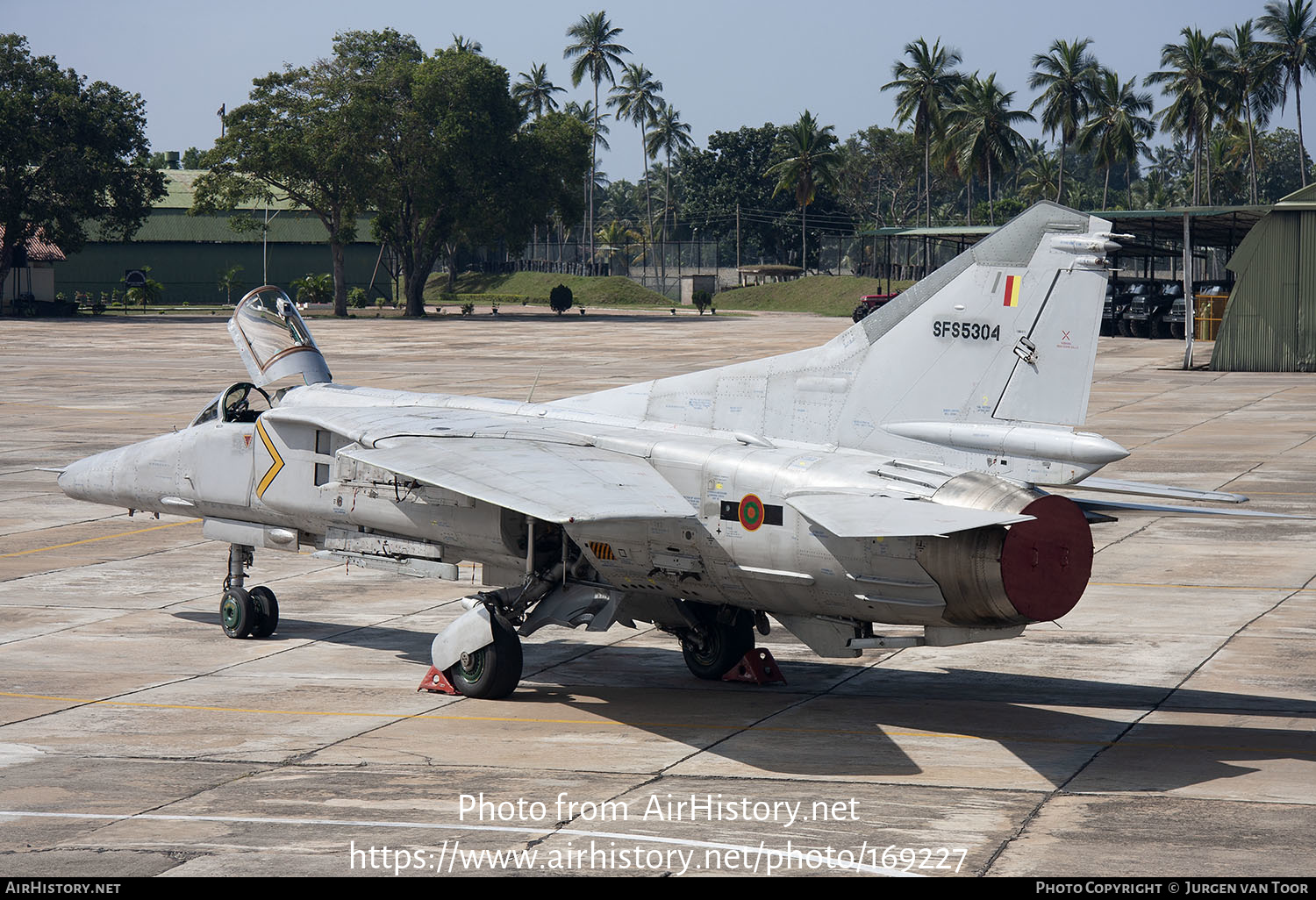 Aircraft Photo of SFS5304 | Mikoyan-Gurevich MiG-27M | Sri Lanka - Air Force | AirHistory.net #169227