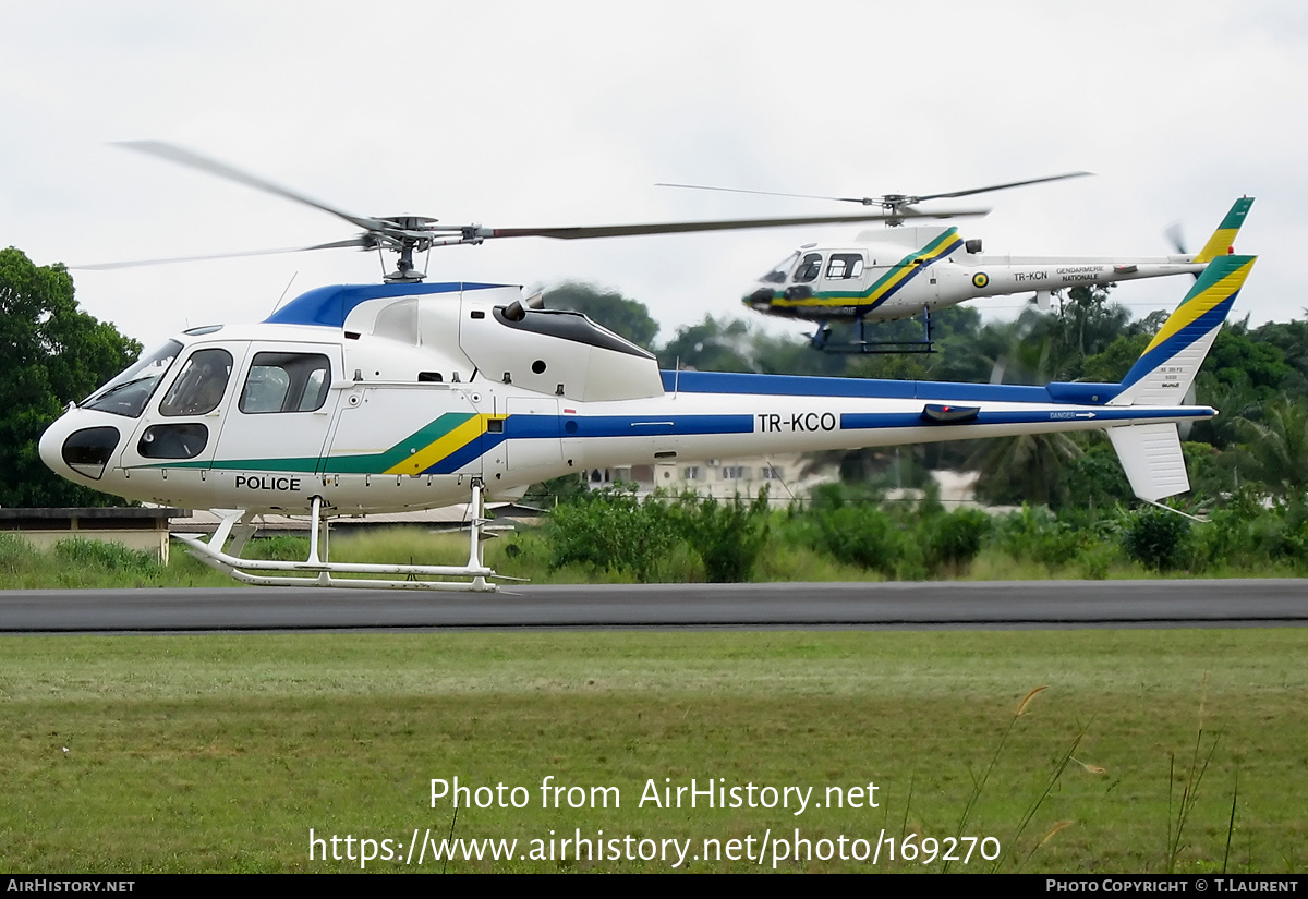 Aircraft Photo of TR-KCO | Aerospatiale AS-355F-2 Ecureuil 2 | Gabon - Police | AirHistory.net #169270