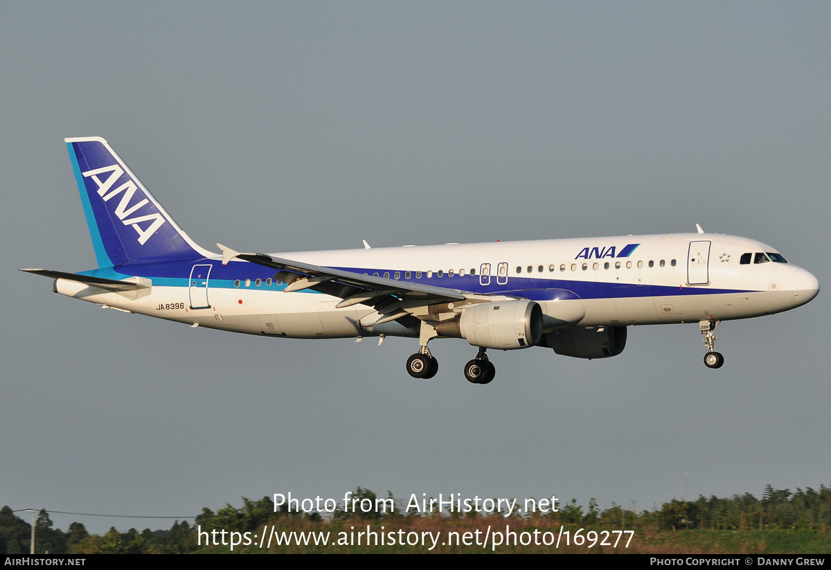 Aircraft Photo of JA8396 | Airbus A320-211 | All Nippon Airways - ANA | AirHistory.net #169277