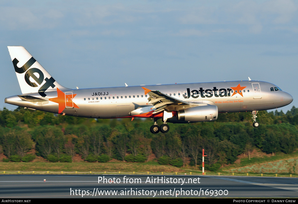 Aircraft Photo of JA01JJ | Airbus A320-232 | Jetstar Airways | AirHistory.net #169300