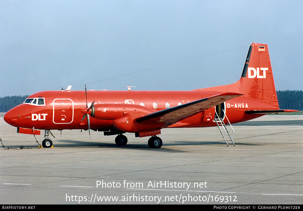 Aircraft Photo of D-AHSA | British Aerospace BAe-748 Srs2B/378 | DLT - Deutsche Luftverkehrsgesellschaft | AirHistory.net #169312