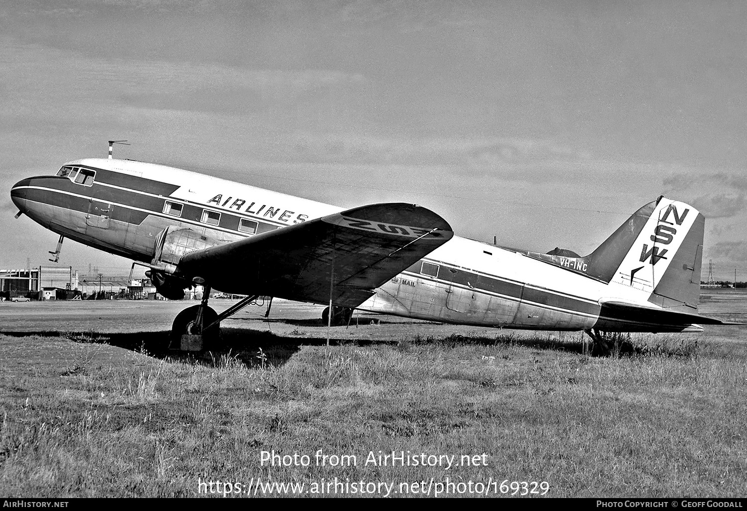 Aircraft Photo of VH-INC | Douglas C-47A Skytrain | Airlines of NSW | AirHistory.net #169329