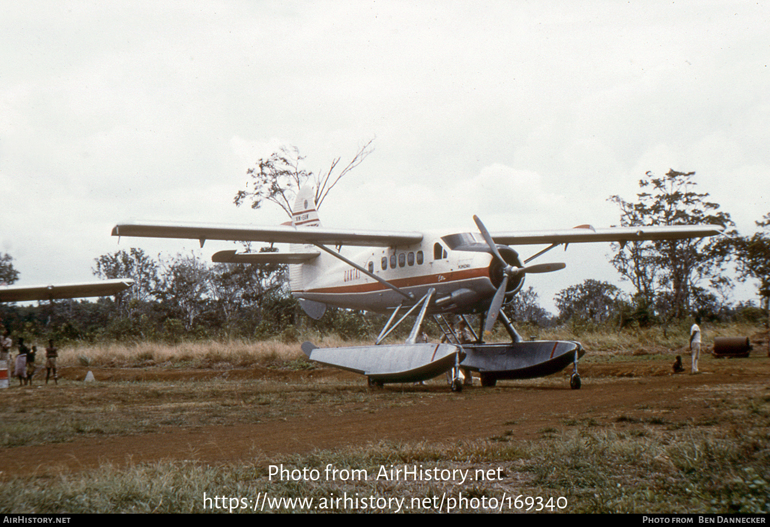 Aircraft Photo of VH-EAW | De Havilland Canada DHC-3 Otter | Qantas | AirHistory.net #169340