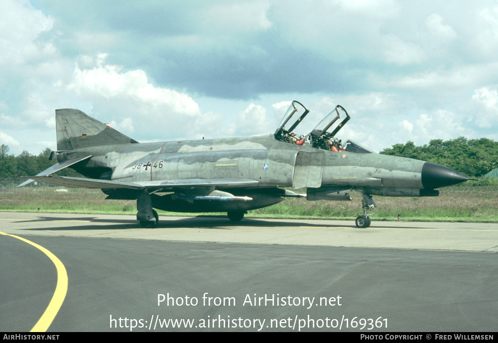 Aircraft Photo of 3846 | McDonnell Douglas F-4F Phantom II | Germany - Air Force | AirHistory.net #169361