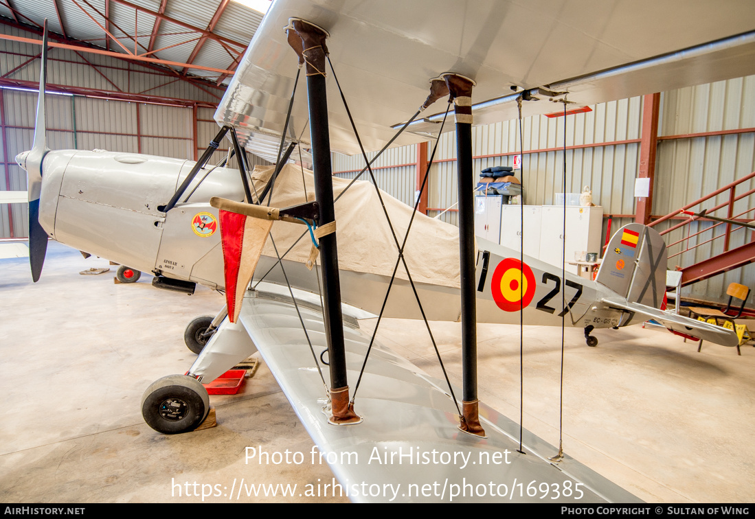 Aircraft Photo of EC-GIS | CASA 1.131E Jungmann | Spain - Air Force | AirHistory.net #169385