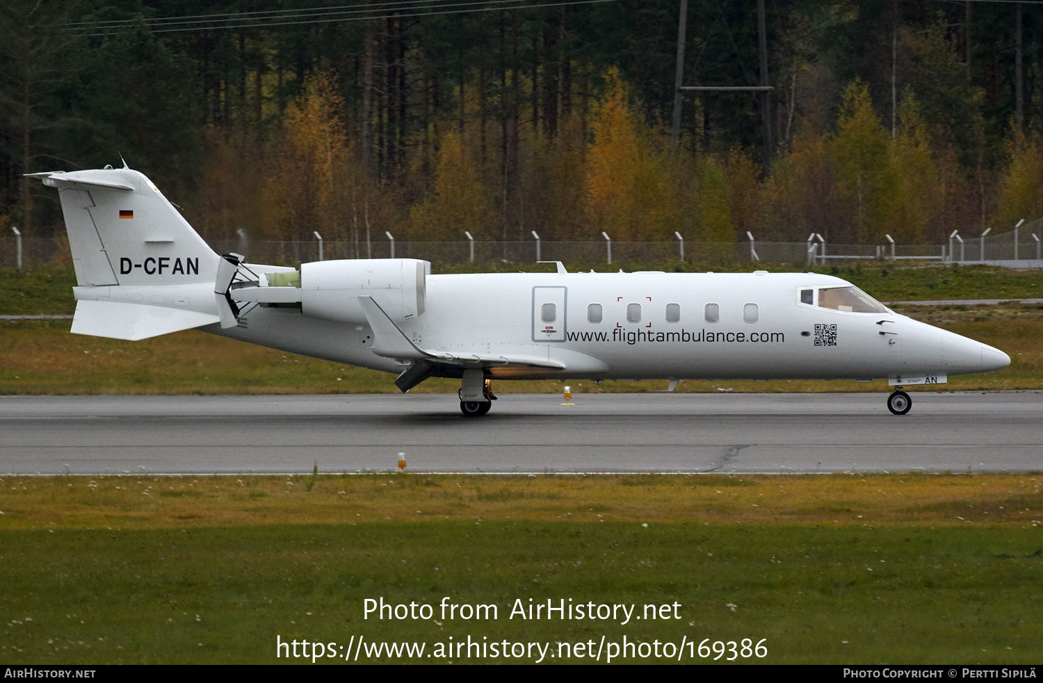 Aircraft Photo of D-CFAN | Learjet 60 | AirHistory.net #169386