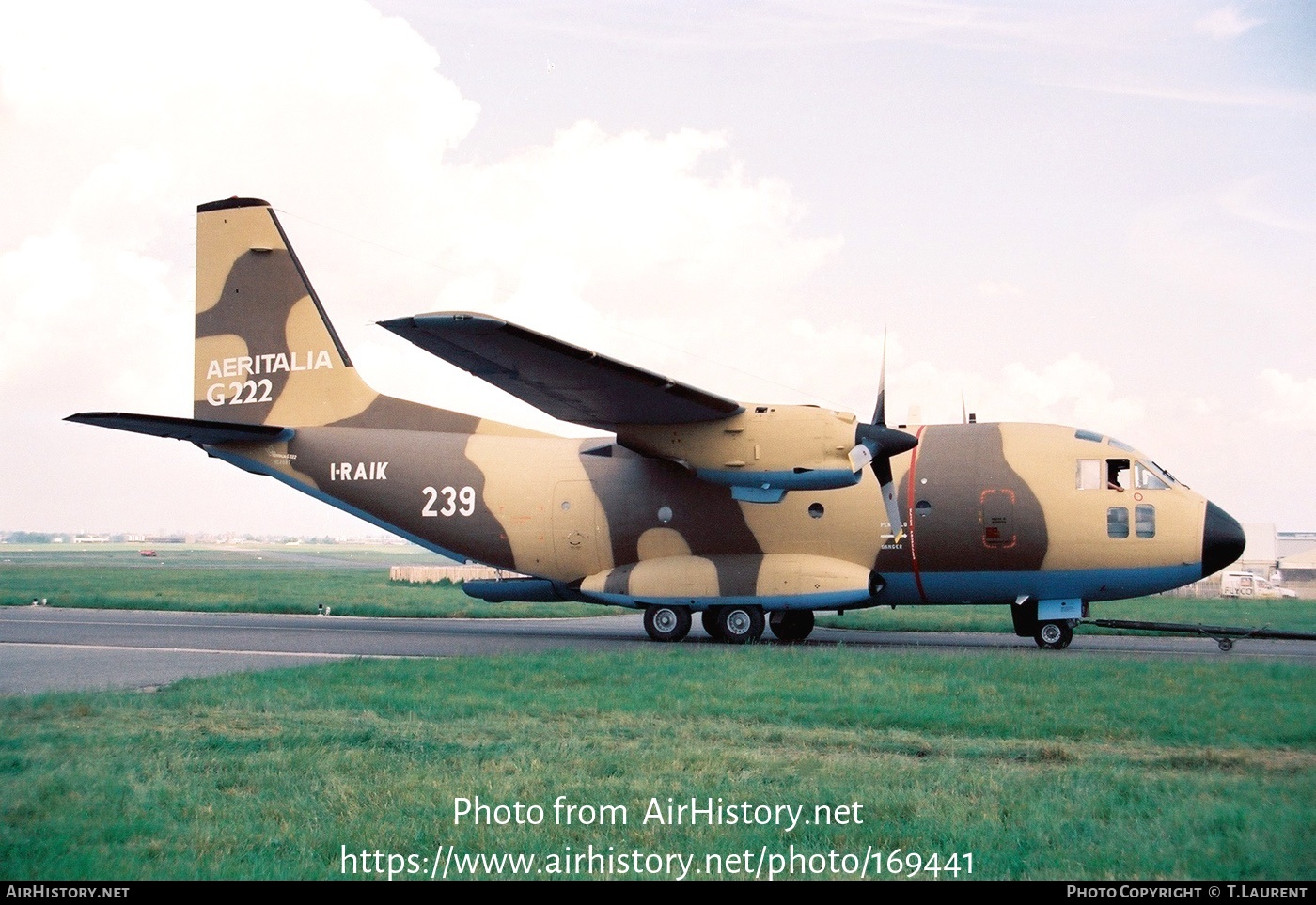 Aircraft Photo of I-RAIK | Aeritalia G-222 | Aeritalia | AirHistory.net #169441