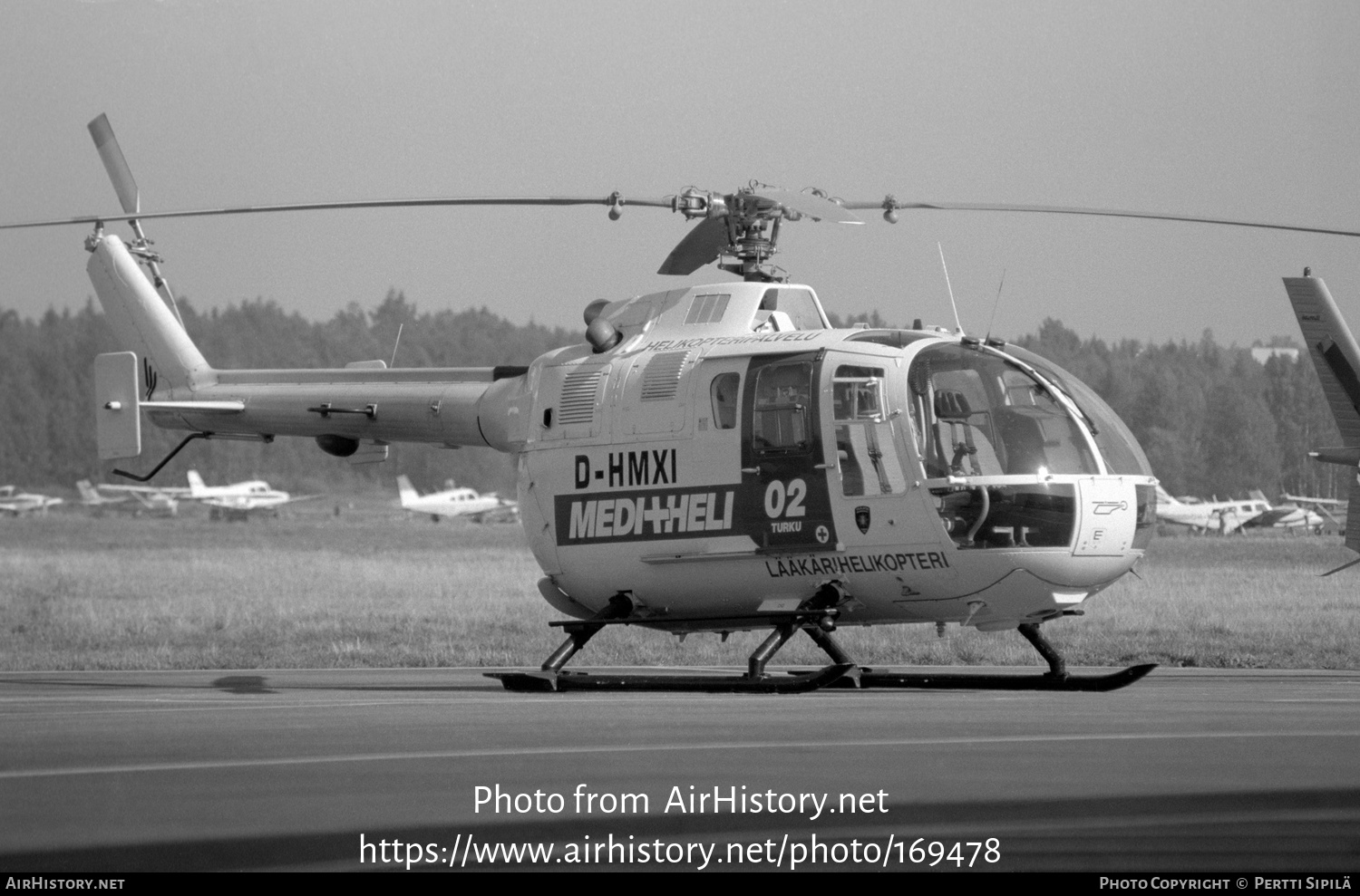 Aircraft Photo of D-HMXI | Eurocopter BO-105CBS-5 | Helikopteripalvelu | AirHistory.net #169478