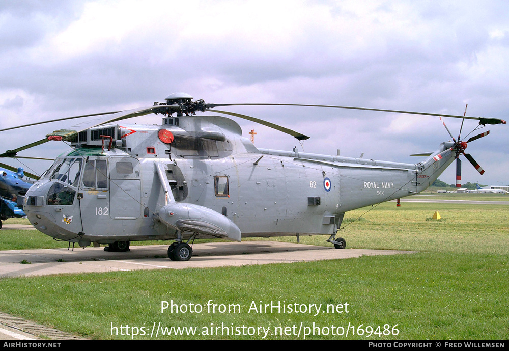 Aircraft Photo of ZD636 | Westland WS-61 Sea King ASaC7 | UK - Navy | AirHistory.net #169486