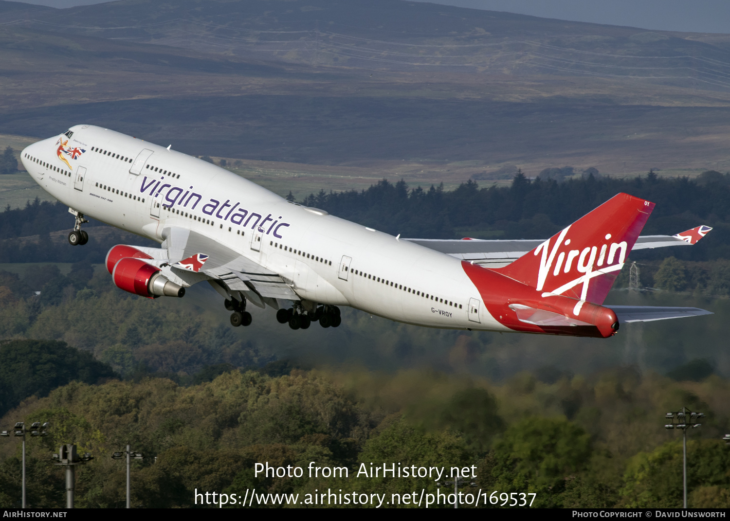 Aircraft Photo of G-VROY | Boeing 747-443 | Virgin Atlantic Airways | AirHistory.net #169537