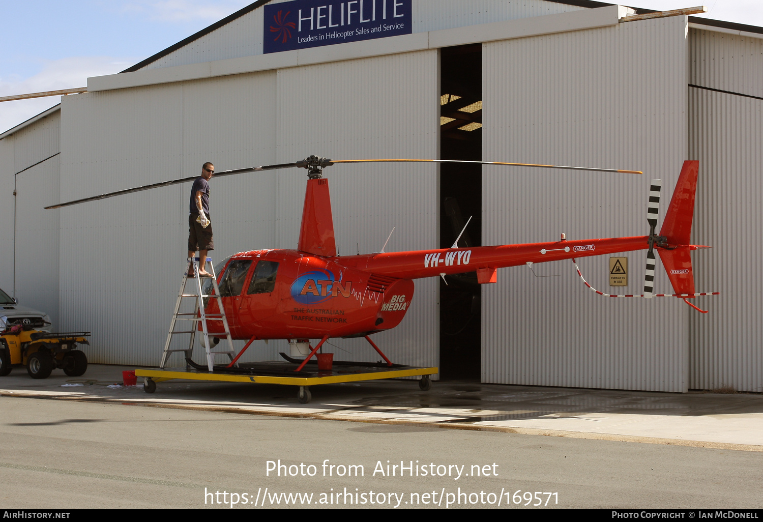 Aircraft Photo of VH-WYO | Robinson R-44 Raven II ENG | Australian Traffic Network - ATN | AirHistory.net #169571