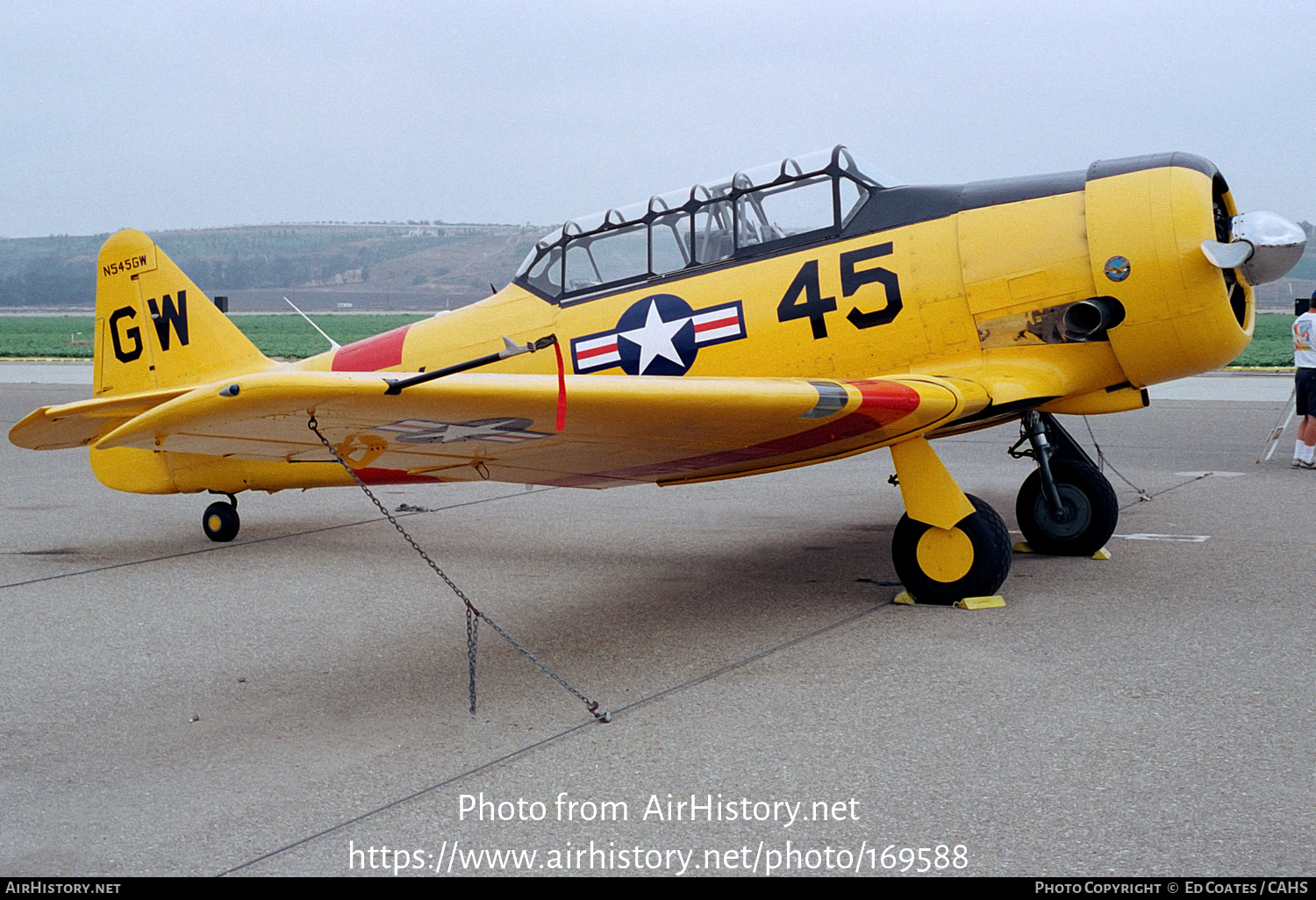 Aircraft Photo of N545GW / 42-17575 | North American SNJ-3 Texan | USA - Navy | AirHistory.net #169588