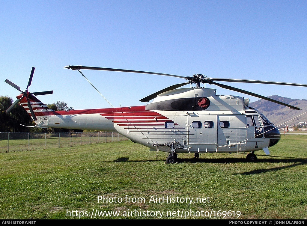 Aircraft Photo of C-FHDX | Aerospatiale SA-330J Puma | Timberline Helicopters | AirHistory.net #169619