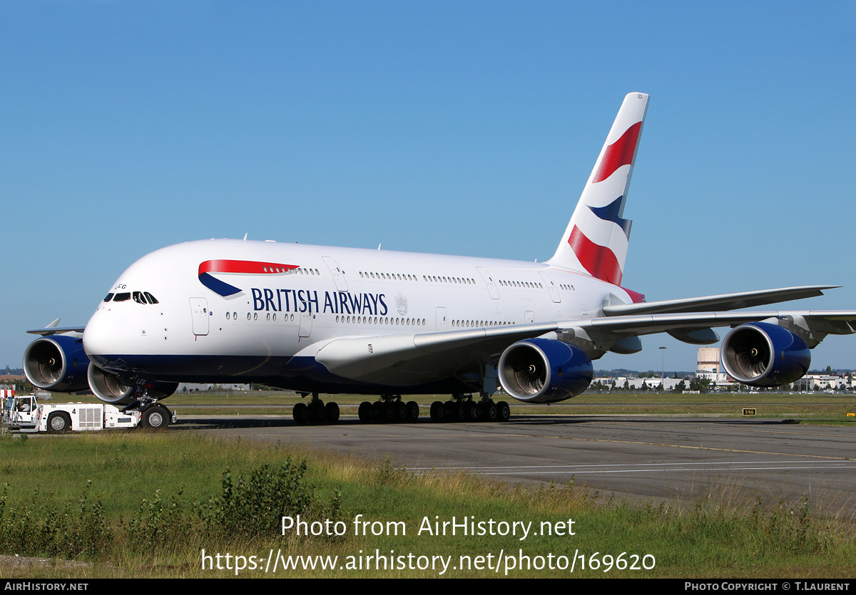 Aircraft Photo of F-WWSK | Airbus A380-841 | British Airways | AirHistory.net #169620