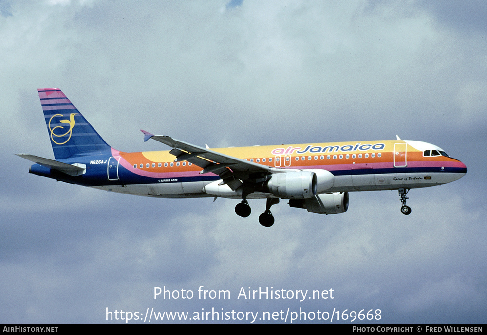 Aircraft Photo of N626AJ | Airbus A320-214 | Air Jamaica | AirHistory.net #169668