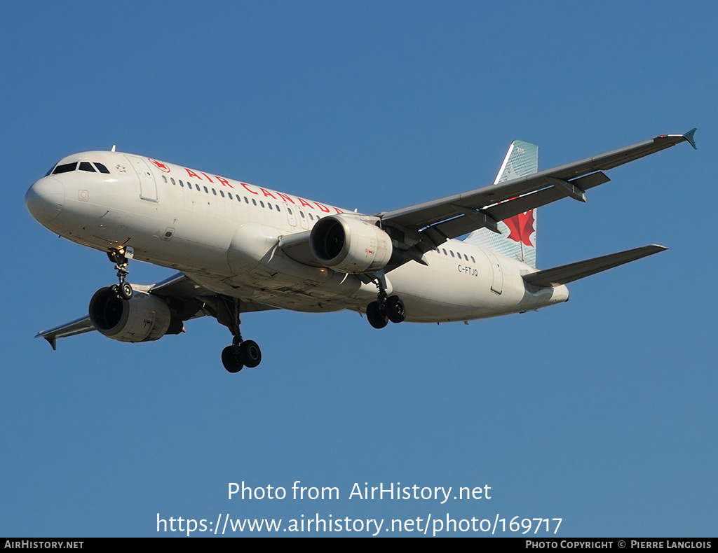 Aircraft Photo of C-FTJQ | Airbus A320-211 | Air Canada | AirHistory.net #169717