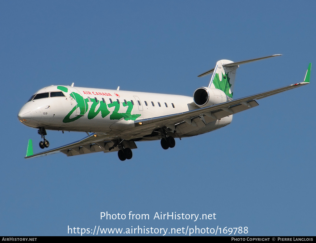 Aircraft Photo of C-GJZL | Bombardier CRJ-200ER (CL-600-2B19) | Air Canada Jazz | AirHistory.net #169788