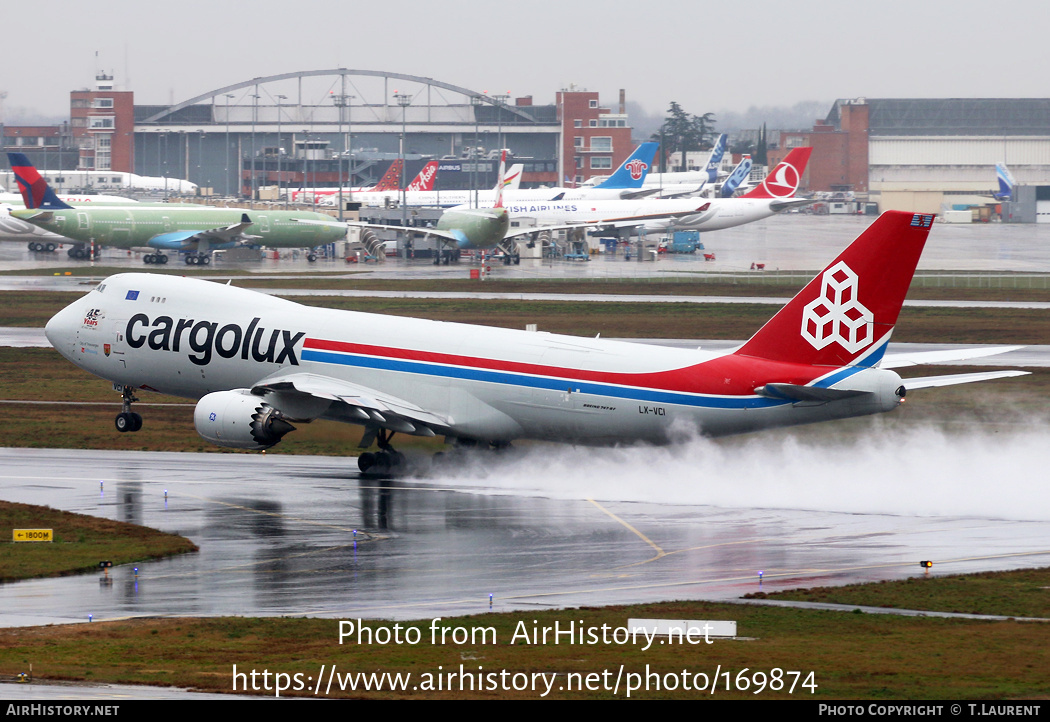 Aircraft Photo of LX-VCI | Boeing 747-8R7F/SCD | Cargolux | AirHistory.net #169874