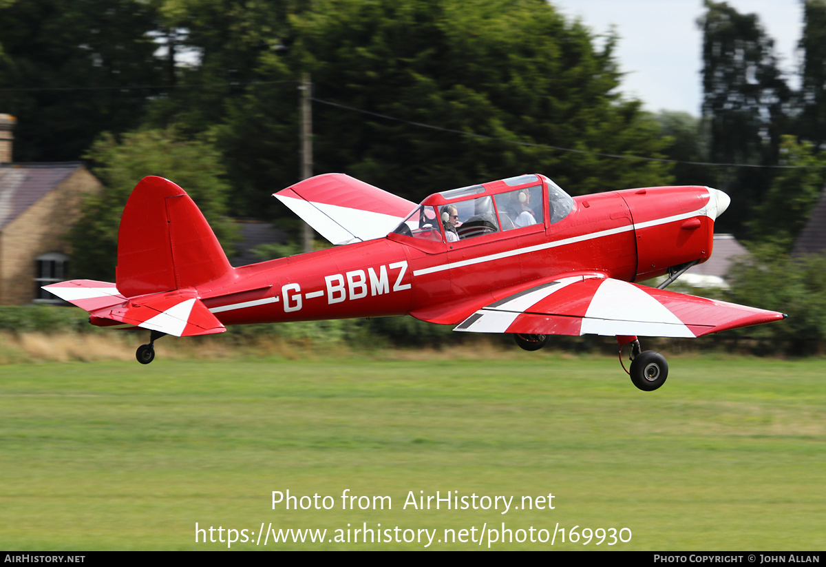 Aircraft Photo of G-BBMZ | De Havilland DHC-1 Chipmunk Mk22 | AirHistory.net #169930