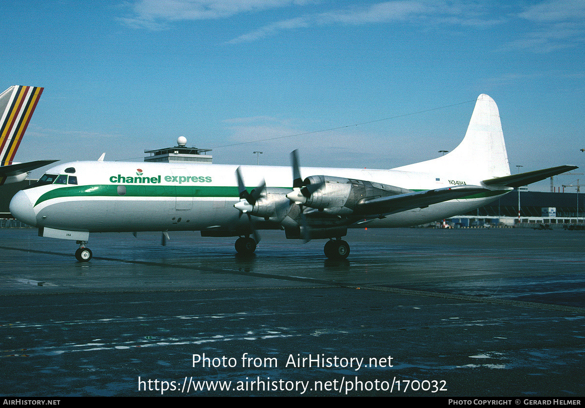 Aircraft Photo of N341HA | Lockheed L-188A(PF) Electra | Channel Express | AirHistory.net #170032