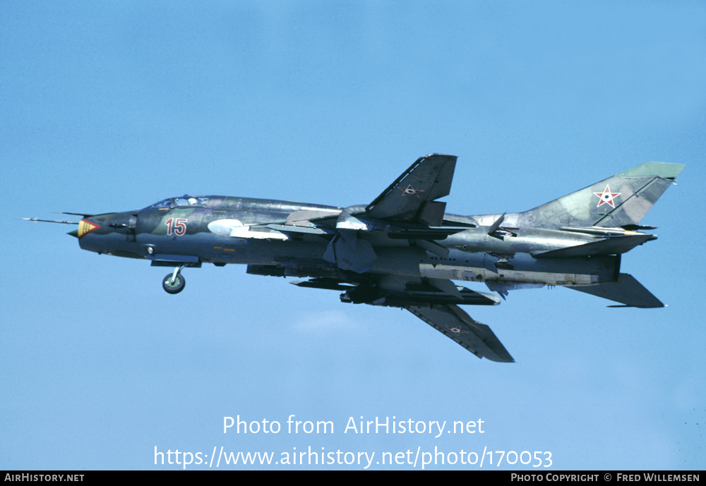 Aircraft Photo of 15 | Sukhoi Su-22M3 | Hungary - Air Force | AirHistory.net #170053