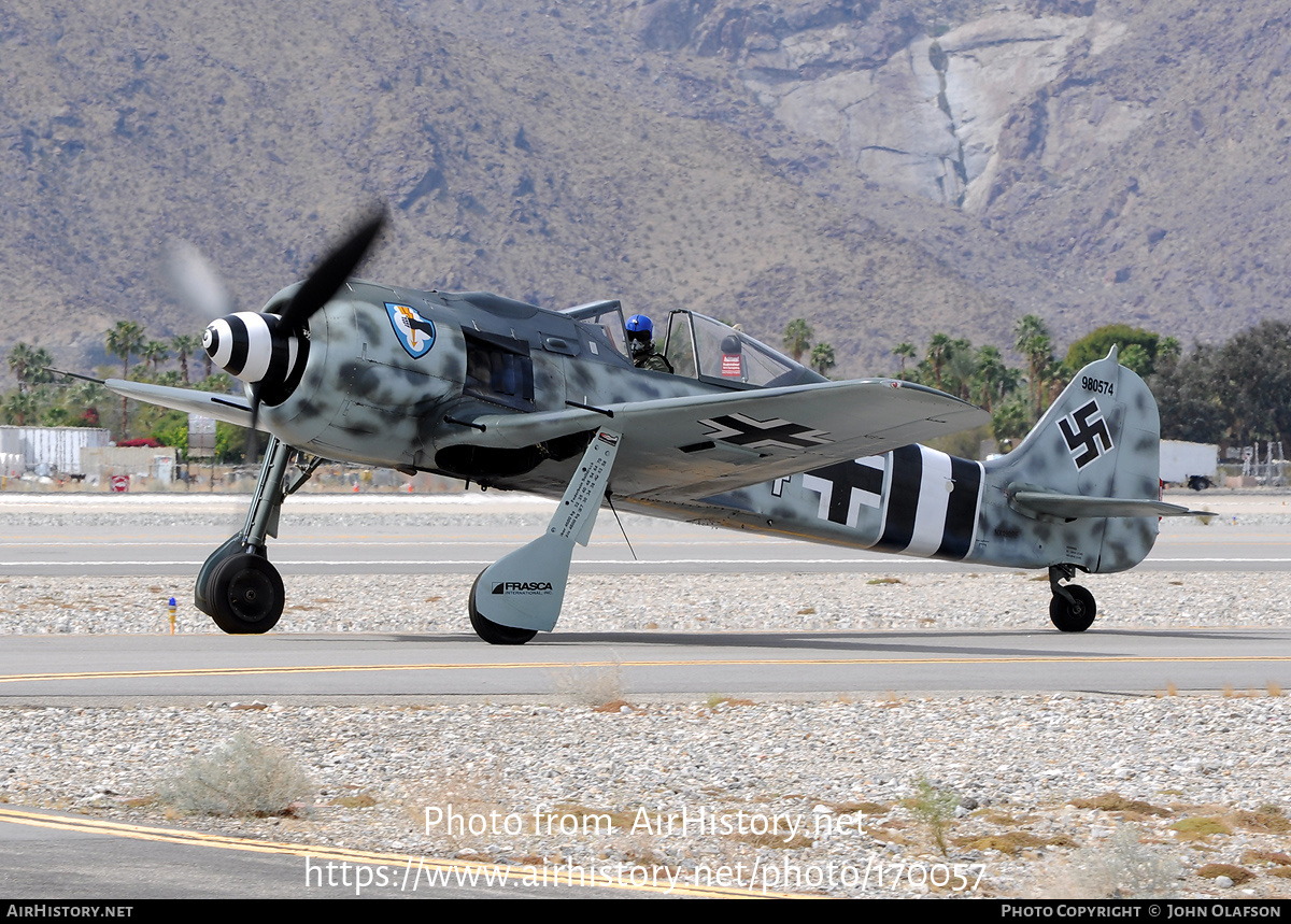 Aircraft Photo of N190RF / NX190RF | Flug Werk FW-190A-8/N | Germany - Air Force | AirHistory.net #170057