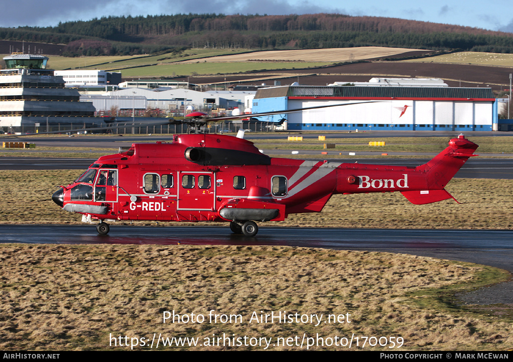 Aircraft Photo of G-REDL | Eurocopter AS-332L2 Super Puma Mk2 | Bond Offshore Helicopters | AirHistory.net #170059