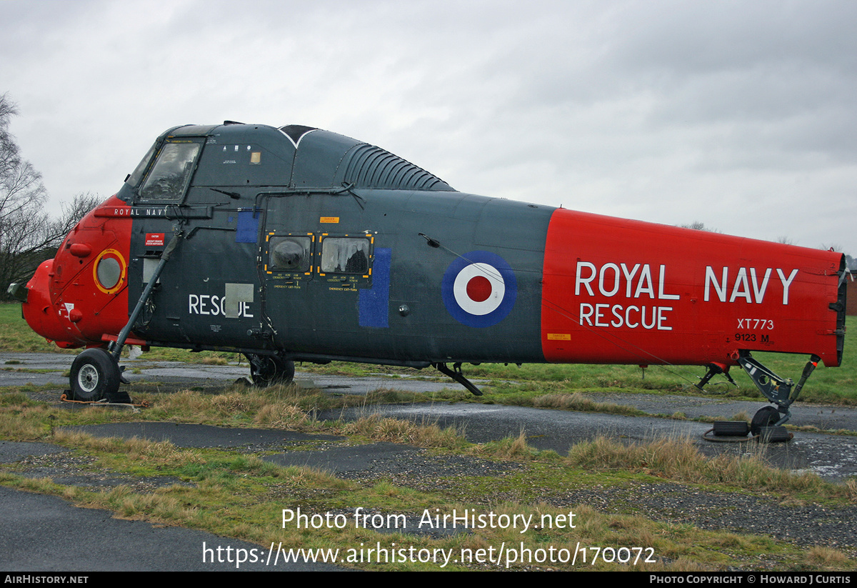 Aircraft Photo of XT773 | Westland WS-58 Wessex HU.5 | UK - Navy | AirHistory.net #170072