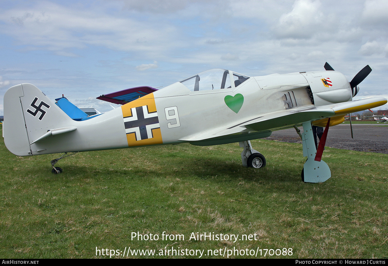 Aircraft Photo of G-CCFW | WAR Focke-Wulf 190 | Germany - Air Force | AirHistory.net #170088