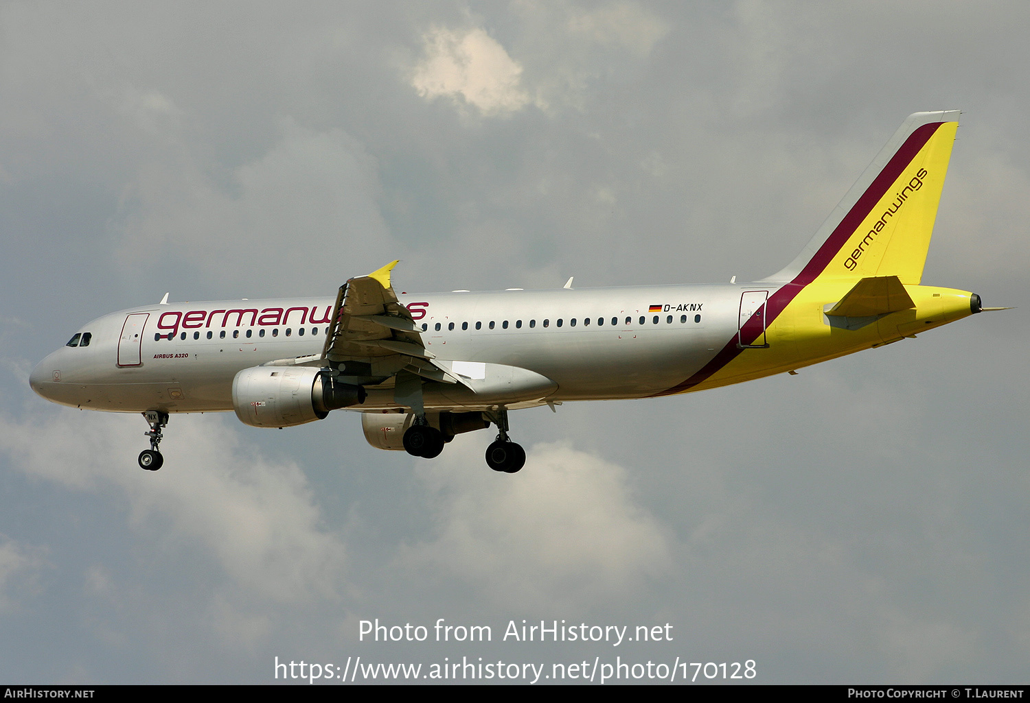 Aircraft Photo of D-AKNX | Airbus A320-212 | Germanwings | AirHistory.net #170128