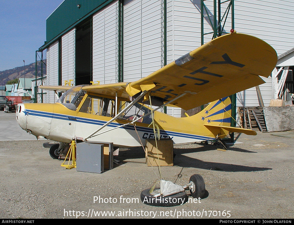Aircraft Photo of CF-JTY | Champion 7EC | AirHistory.net #170165